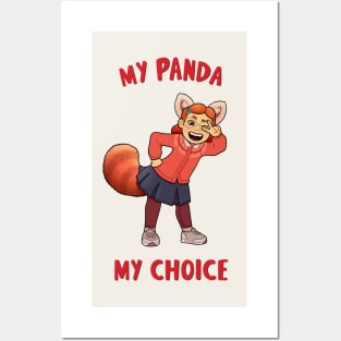 My panda, my choice - Meilin "Mei" Lee from Turning Red Posters and Art